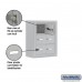 Salsbury Cell Phone Storage Locker - 3 Door High Unit (5 Inch Deep Compartments) - 6 A Doors - steel - Surface Mounted - Master Keyed Locks
